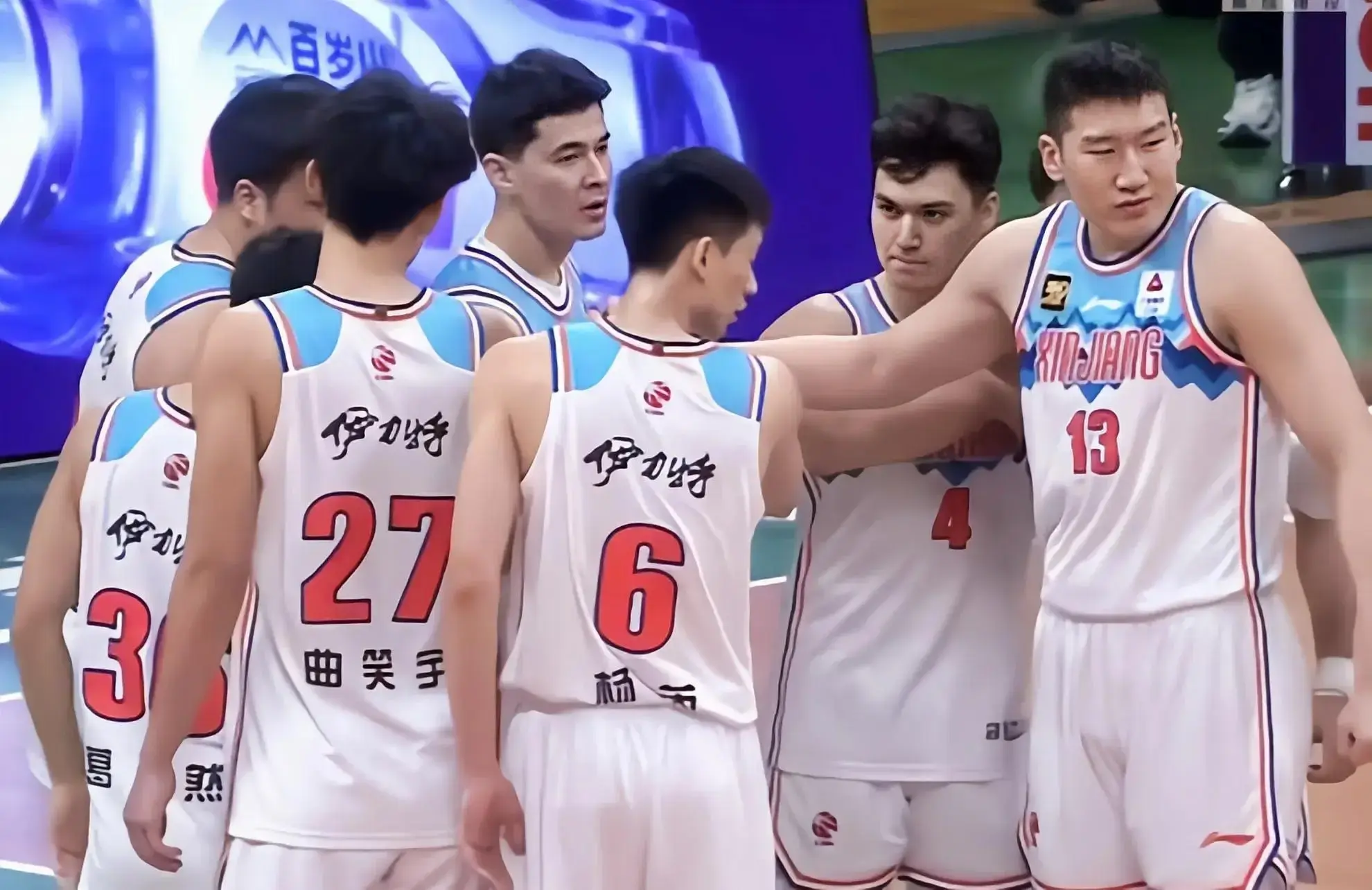 他的得分能, 新疆队正式